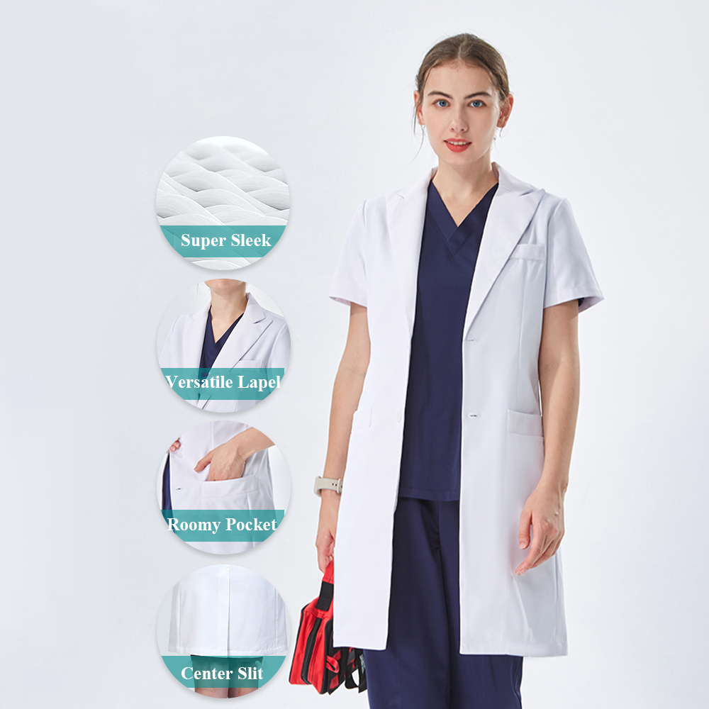 Dobrze dopasowany biały fartuc – Medical Lab Hospital recenzja i cena